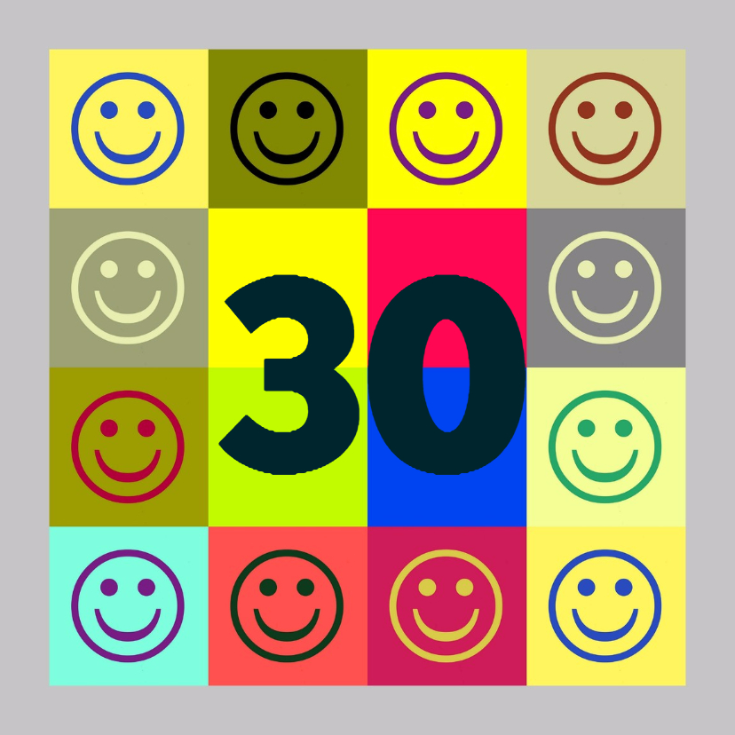 Verjaardag smileys IW - Verjaardagskaarten Verjaardagskaarten - Verjaardag smileys IW