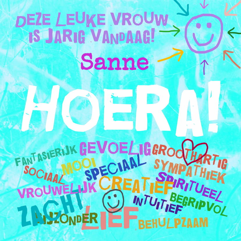 Verjaardag vissen IW - Verjaardagskaarten Verjaardagskaarten - Verjaardag vissen IW