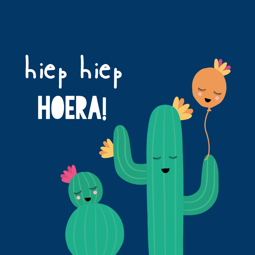 Verjaardagkaart kind - hoera - Verjaardagskaarten Verjaardagskaarten - Verjaardagkaart kind - hoera
