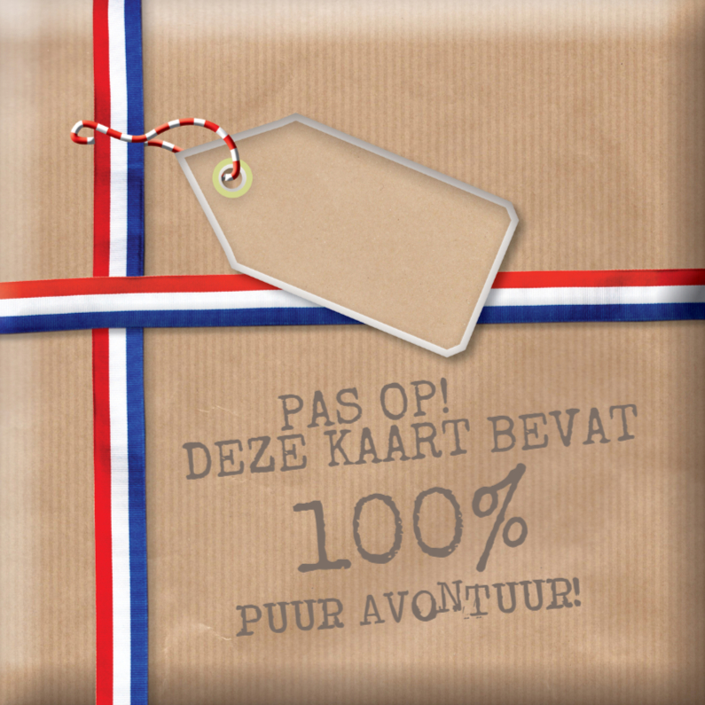 Verjaardagskaart Adventure Box Deluxe - Verjaardagskaarten Verjaardagskaarten - Verjaardagskaart Adventure Box Deluxe