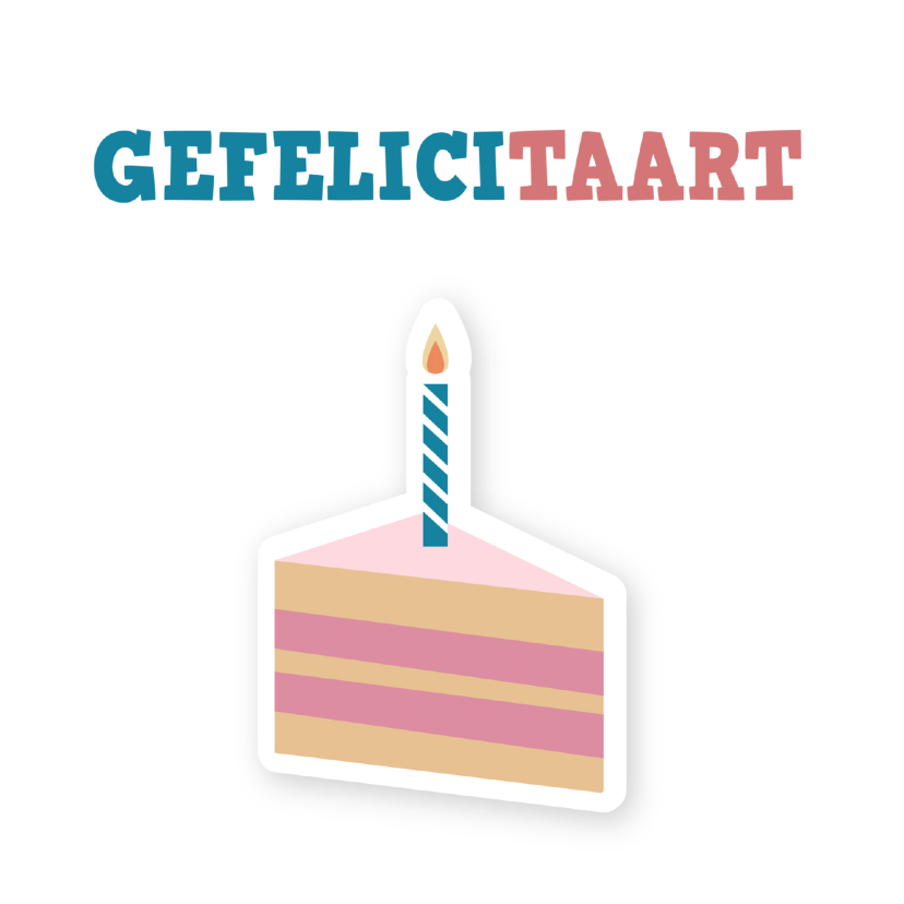 Verjaardagskaart Geflicitaart ME - Verjaardagskaarten Verjaardagskaarten - Verjaardagskaart Geflicitaart ME