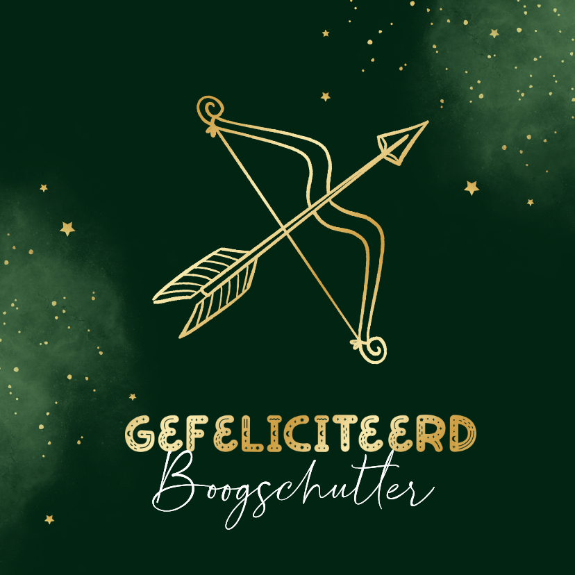 Verjaardagskaart horoscoop boogschutter sterrenbeeld sterren - Verjaardagskaarten Verjaardagskaarten - Verjaardagskaart horoscoop boogschutter sterrenbeeld sterren