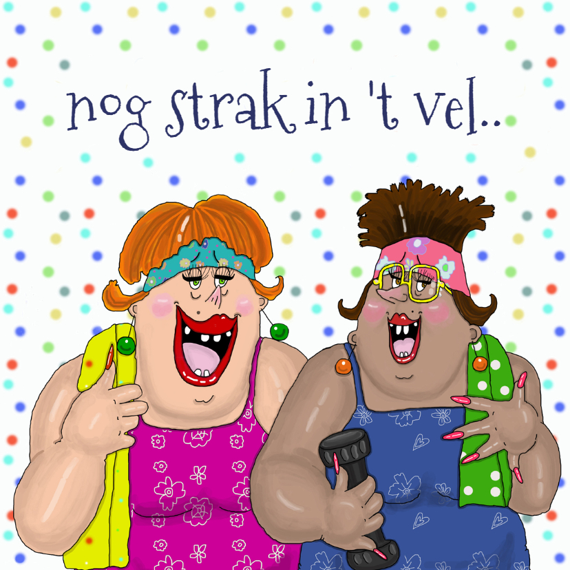 Verjaardagskaart In de sportschool - Verjaardagskaarten Verjaardagskaarten - Verjaardagskaart In de sportschool