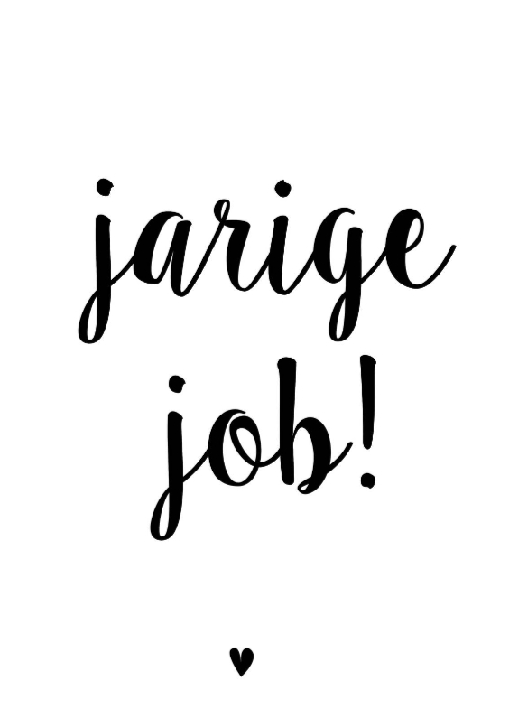 Verjaardagskaart Job - Verjaardagskaarten Verjaardagskaarten - Verjaardagskaart Job