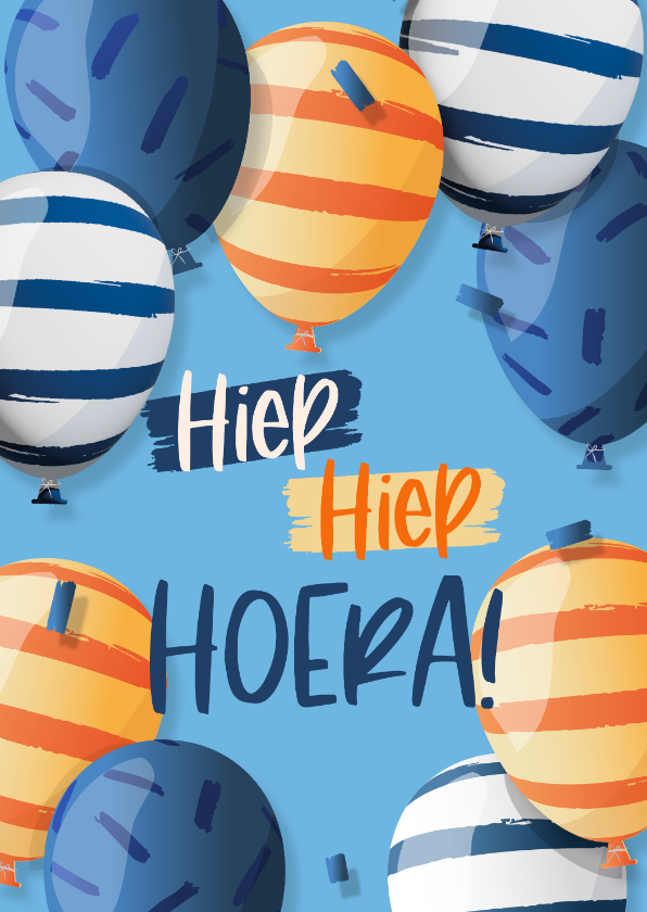 Verjaardagskaart kleurrijke vrolijke ballonnen met confetti - Verjaardagskaarten Verjaardagskaarten - Verjaardagskaart kleurrijke vrolijke ballonnen met confetti