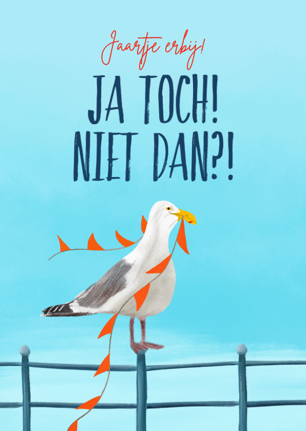 Verjaardagskaarten - Verjaardagskaart met Rotterdamse uitspraak