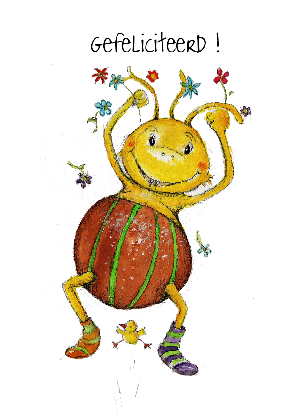 Verjaardagskaart mijn feest! - Verjaardagskaarten Verjaardagskaarten - Verjaardagskaart mijn feest!