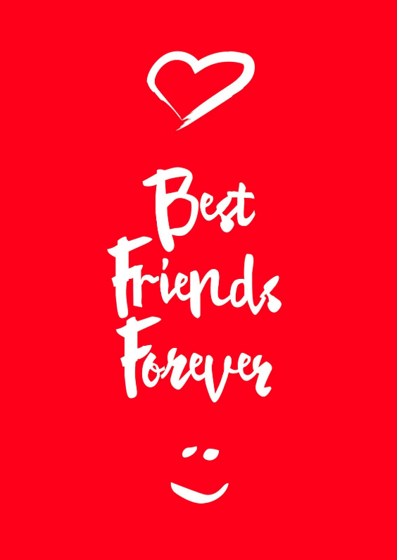 Best Friends Forever-isf - Vriendschap kaarten Vriendschap kaarten - Best Friends Forever-isf