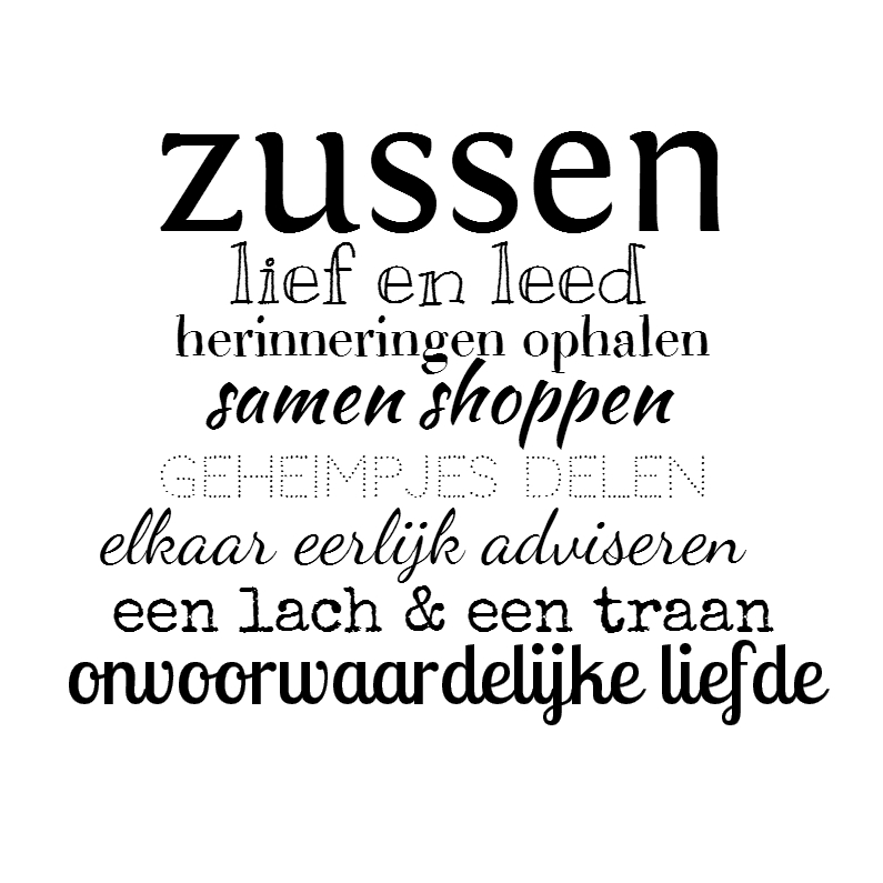 Gewoon te gek / Zussen - Vriendschap kaarten Vriendschap kaarten - Gewoon te gek / Zussen