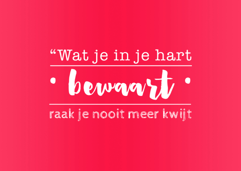 Letterlove kwijtraken - DH - Vriendschap kaarten Vriendschap kaarten - Letterlove kwijtraken - DH