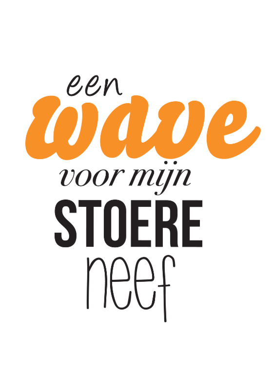 Zomaar Groetjes Wave Neef - Vriendschap kaarten Vriendschap kaarten - Zomaar Groetjes Wave Neef