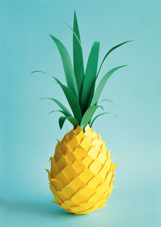 Ananas - Wenskaarten Wenskaarten - Ananas