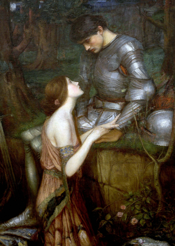 Wenskaarten - Kunstkaart van John Waterhouse. Lamia