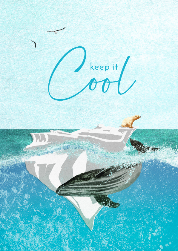 Wenskaarten - Succeskaart 'Keep it cool'