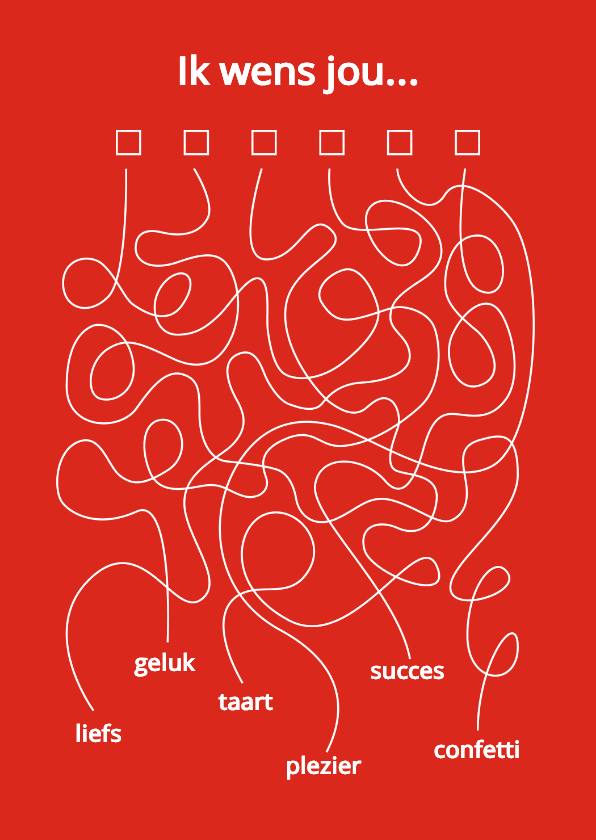 Wenskaarten - Wenskaart 'Ik wens jou' Ronald McDonald Kinderfonds