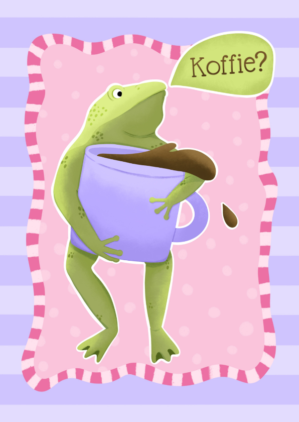 Wenskaarten - Wenskaart koffie?