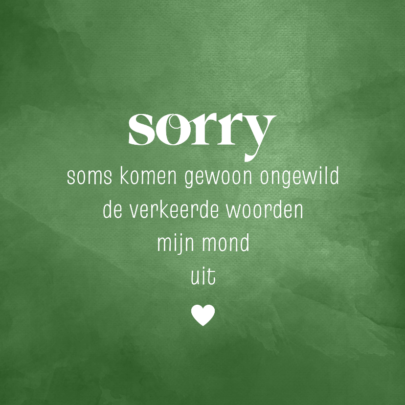 Wenskaartje sorry elfje 'ik meende het niet zo' - Wenskaarten Wenskaarten - Wenskaartje sorry elfje 'ik meende het niet zo'