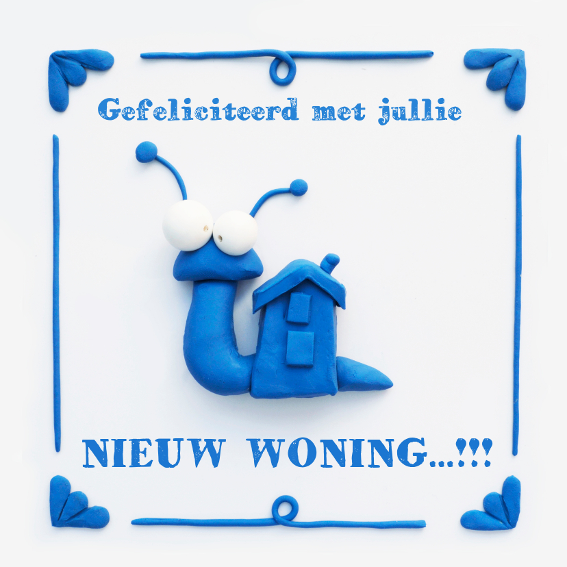 Delfts Blauwe Slakkenwoning - Woonkaarten Woonkaarten - Delfts Blauwe Slakkenwoning