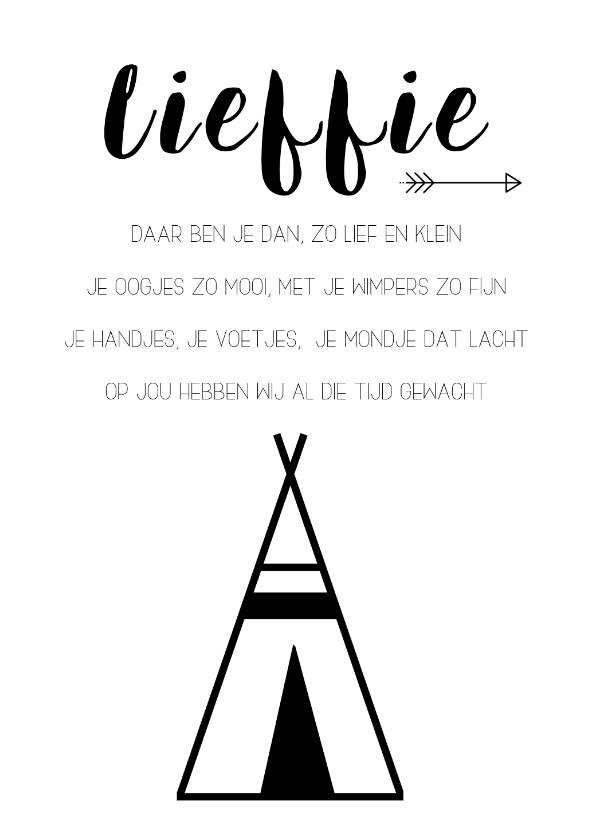 Woonkaart: Lieffie - Woonkaarten Woonkaarten - Woonkaart: Lieffie