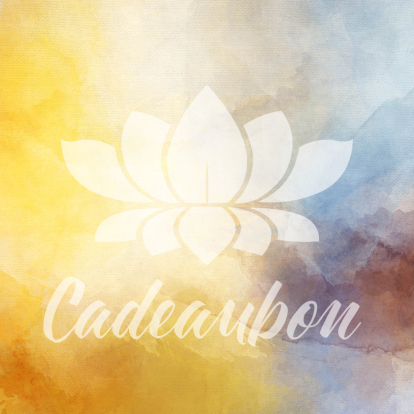 Zakelijke kaarten - Cadeaubon zakelijk zzp mindfulness wellness