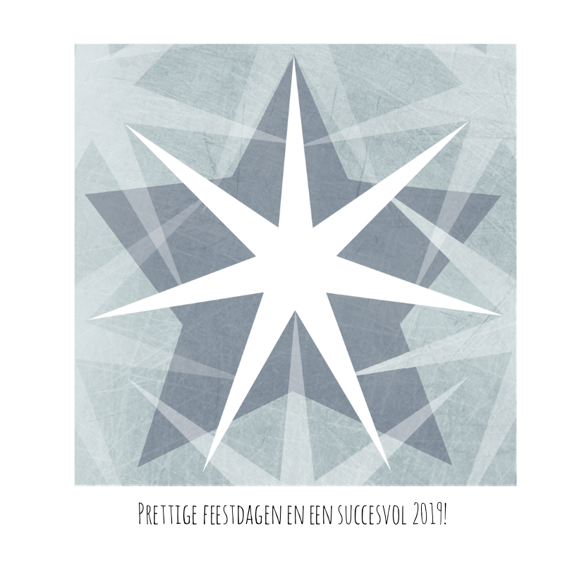 Kerstkaart patroon sterren-IP - Zakelijke kerstkaarten Zakelijke kerstkaarten - Kerstkaart patroon sterren-IP