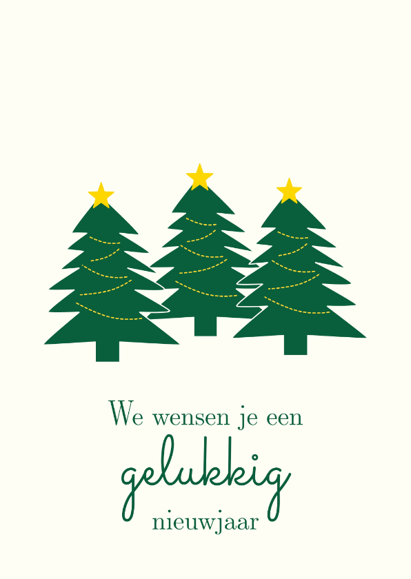 Zakelijke kerstkaarten - Zakelijke eenvoudige kerstkaart