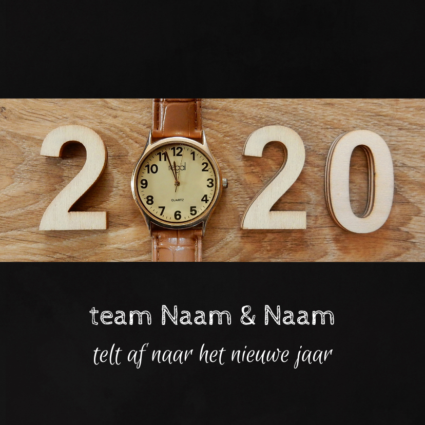 Zakelijke kerst horloge aftellen 2020 - 2021 - Zakelijke kerstkaarten Zakelijke kerstkaarten - Zakelijke kerst horloge aftellen 2020 - 2021