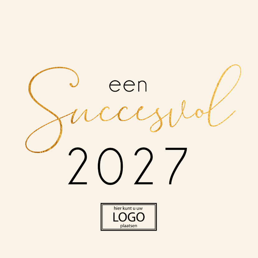 Zakelijke kerstkaart succesvol - Zakelijke kerstkaarten Zakelijke kerstkaarten - Zakelijke kerstkaart succesvol