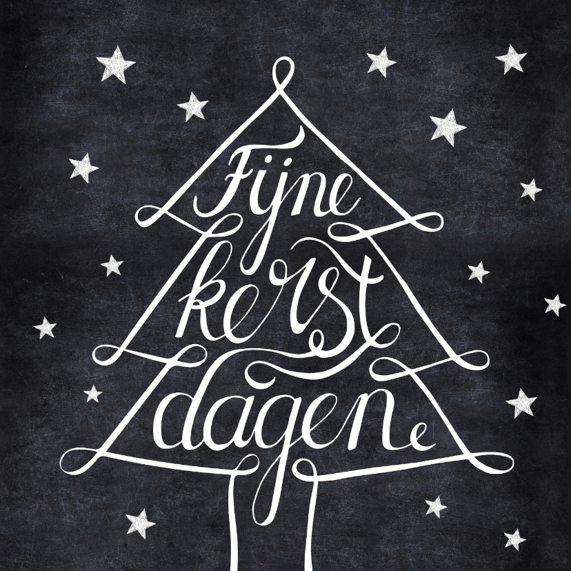 Zwartwit kerstkaart kerstboom - Zakelijke kerstkaarten Zakelijke kerstkaarten - Zwartwit kerstkaart kerstboom
