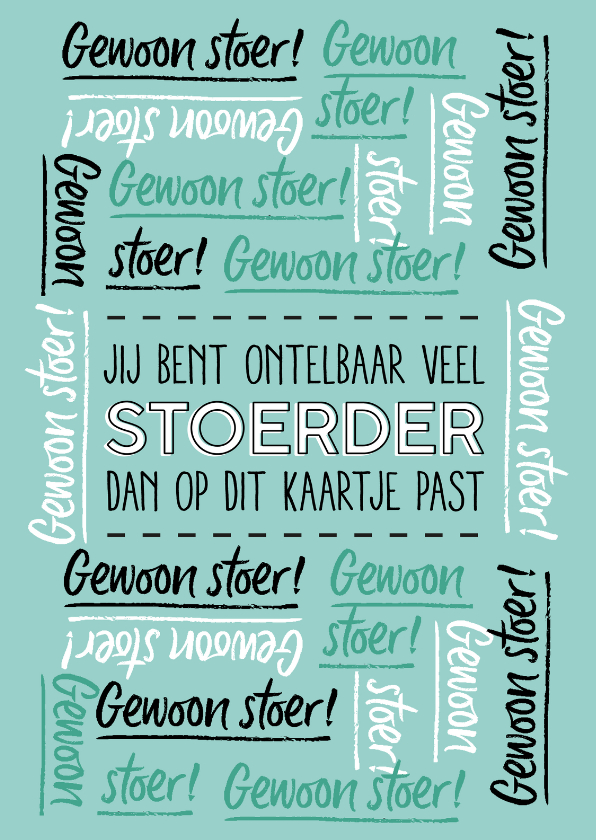 Margriet - stoerder dan op dit kaartje past - Zomaar kaarten Zomaar kaarten - Margriet - stoerder dan op dit kaartje past