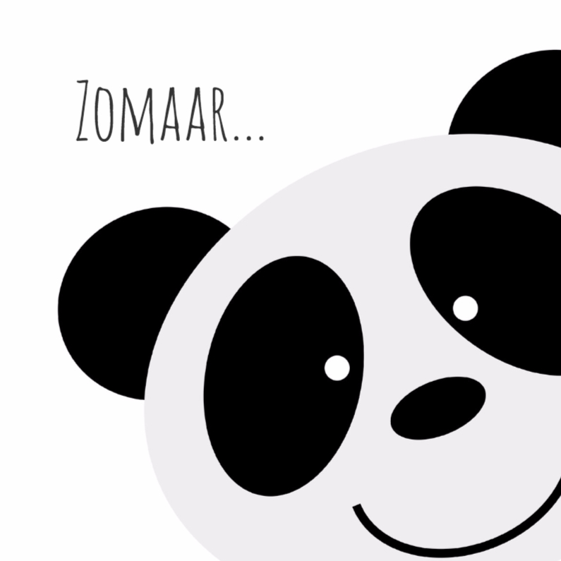 Panda love - DH - Zomaar kaarten Zomaar kaarten - Panda love - DH