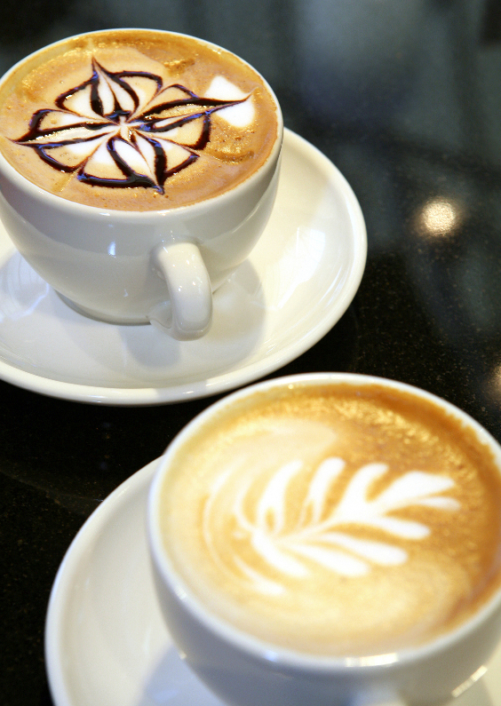 Twee kopjes koffie - Cappuccino - Zomaar kaarten Zomaar kaarten - Twee kopjes koffie - Cappuccino