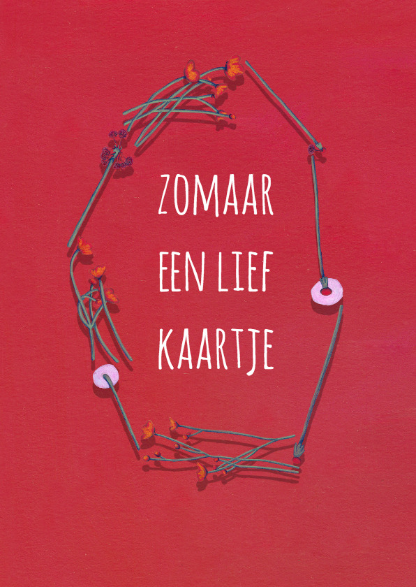 zomaar-een lief kaartje-kk - Zomaar kaarten Zomaar kaarten - zomaar-een lief kaartje-kk