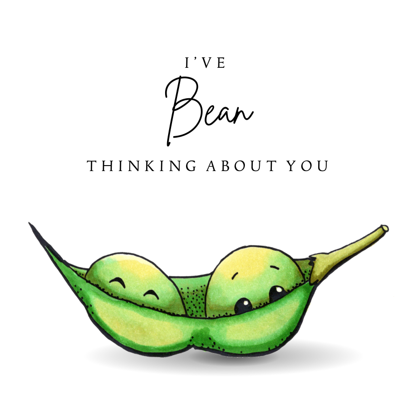 Zomaar kaart I've bean thinking about you - Zomaar kaarten Zomaar kaarten - Zomaar kaart I've bean thinking about you