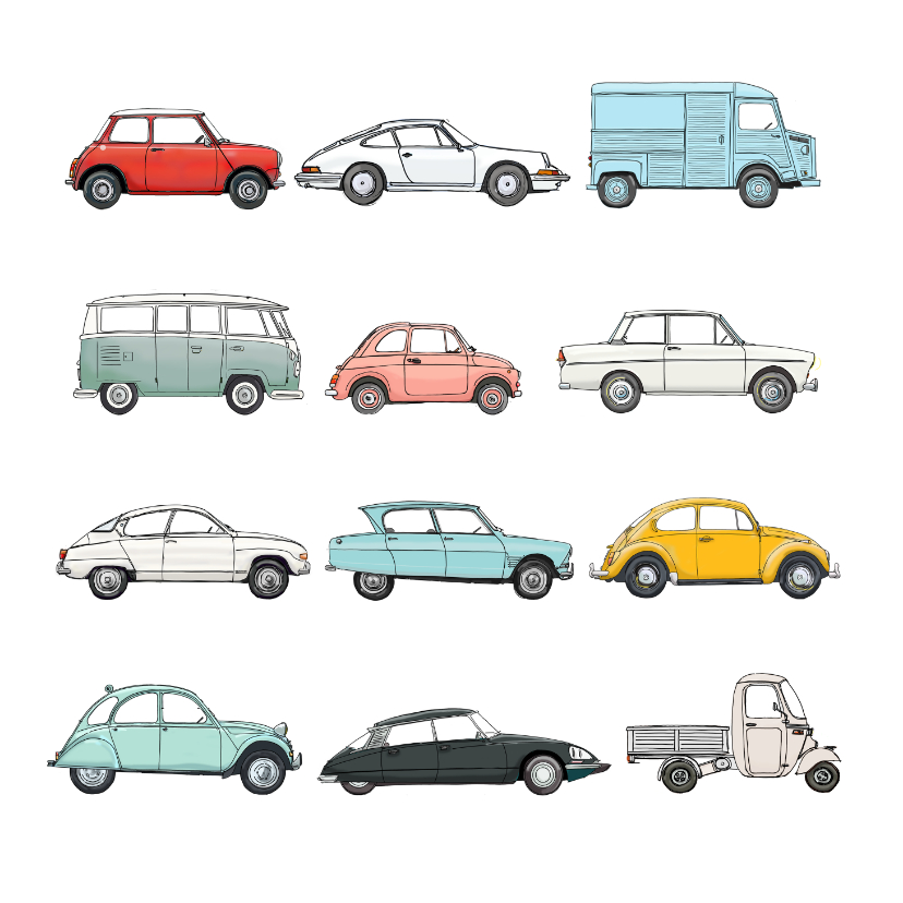 Zomaar kaart oldtimers auto - Zomaar kaarten Zomaar kaarten - Zomaar kaart oldtimers auto