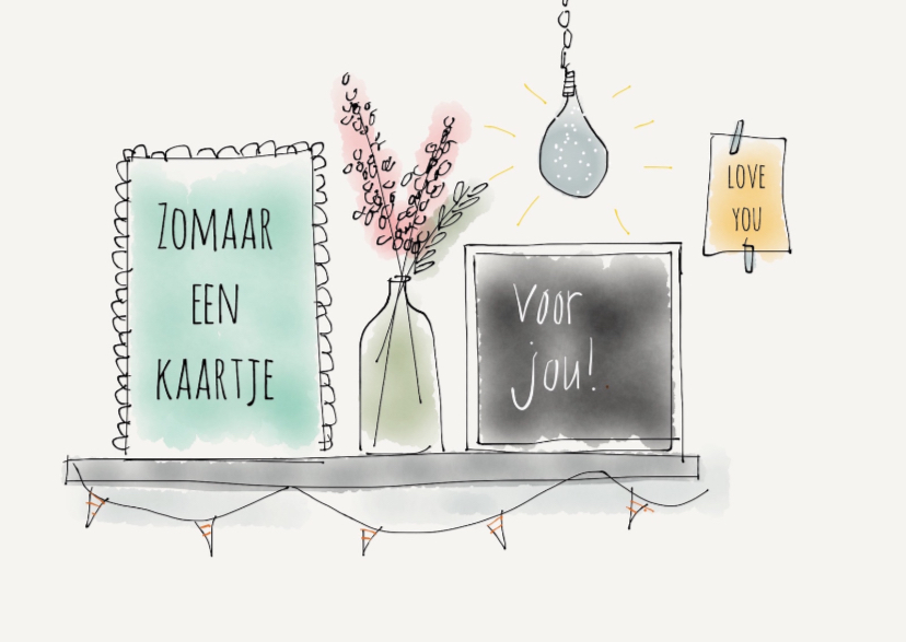 Zomaar Love You - Zomaar kaarten Zomaar kaarten - Zomaar Love You