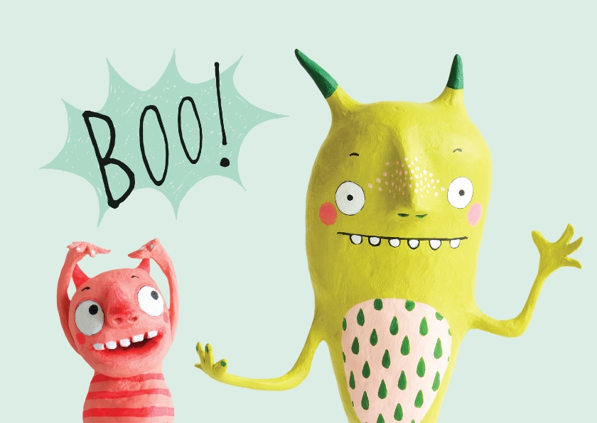 Zomaar monsters boo! - Zomaar kaarten Zomaar kaarten - Zomaar monsters boo!